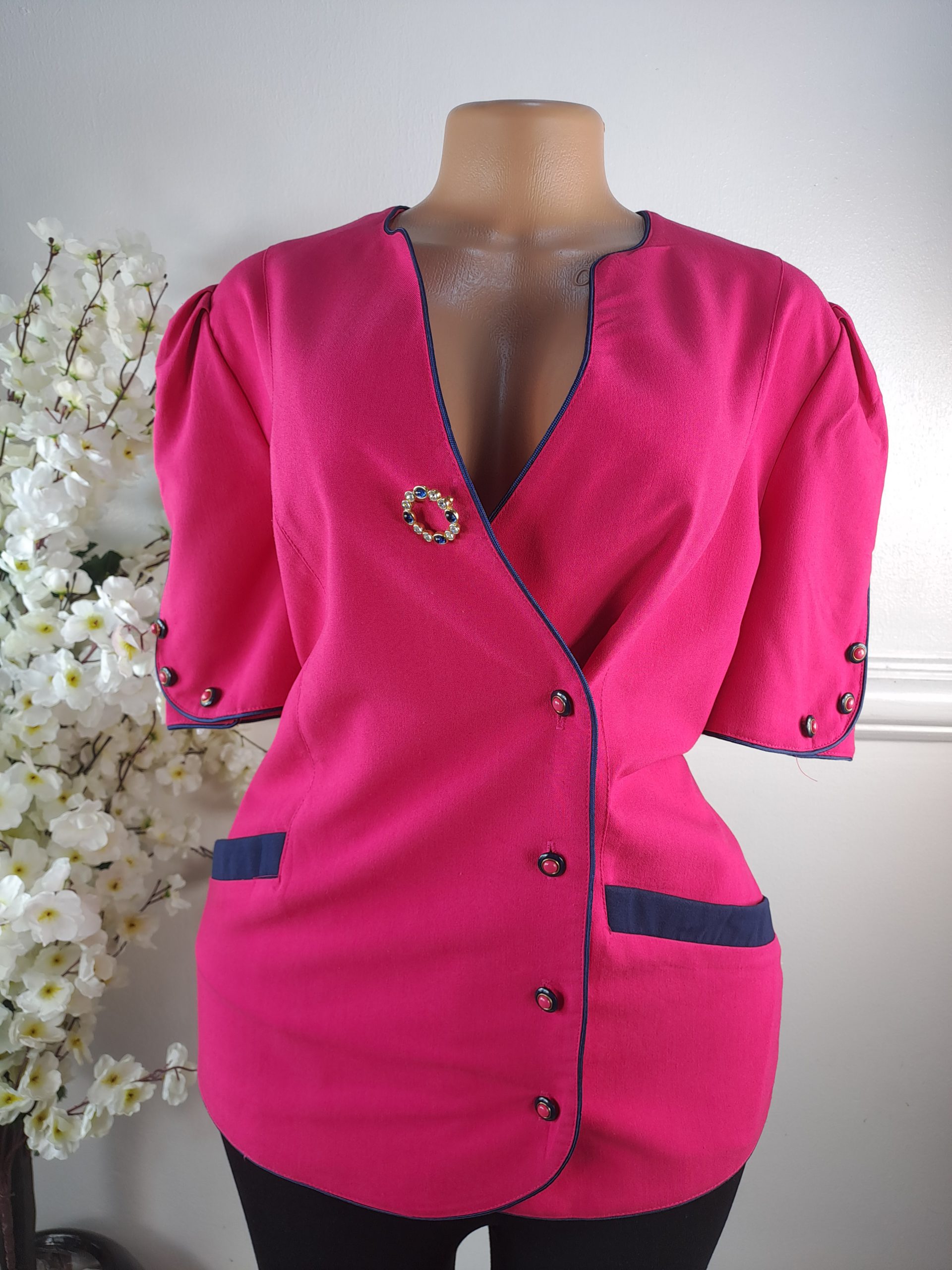 POLYESTER UK SIZE 14 [LENGHT 28 INCHES]